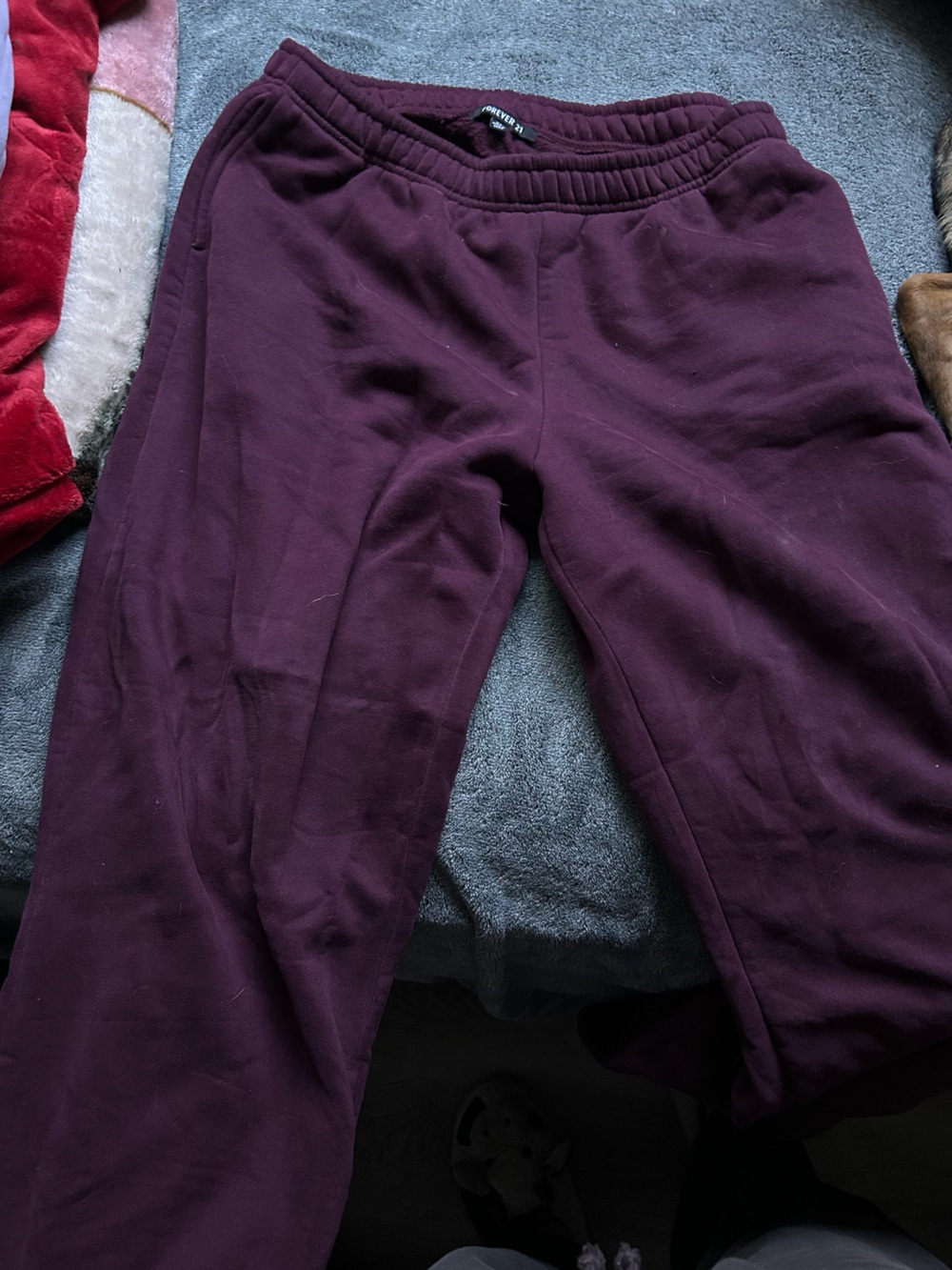 Forever 21 Women's Lounge Pants - Plum